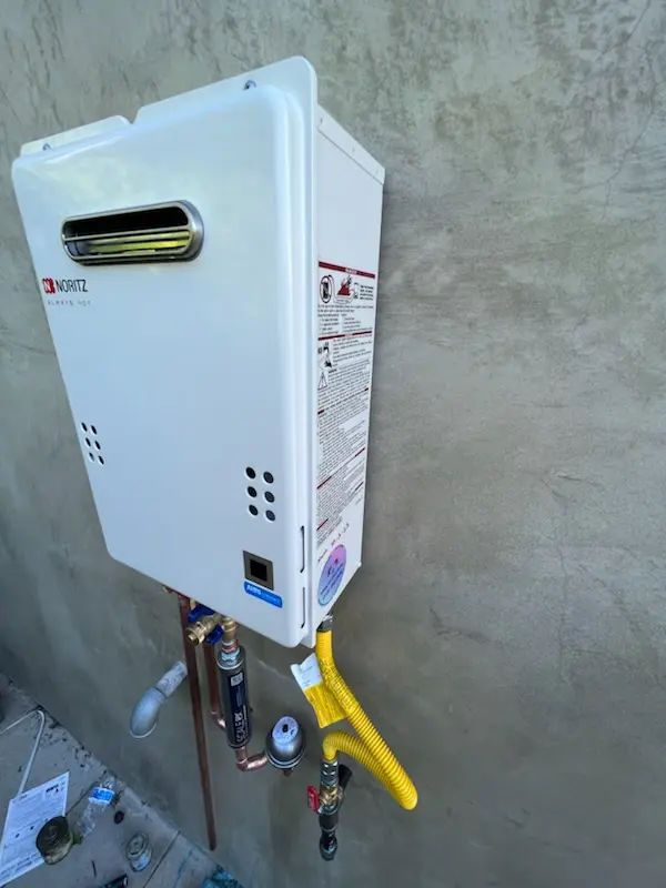 Tankless water heater installation for Lordship homes